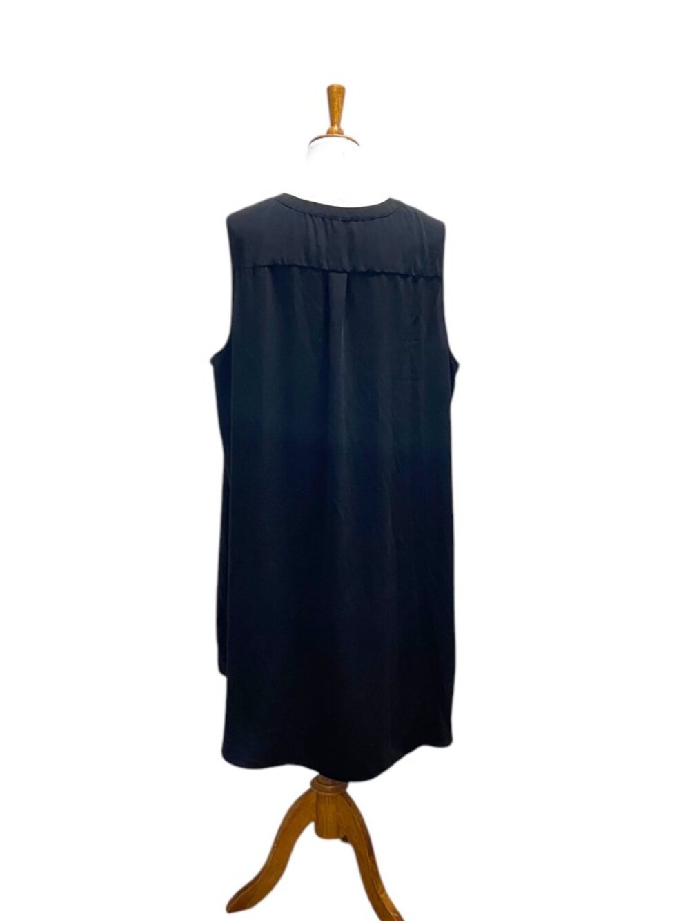 Philosophy Shift Dress Black Size 3X Minimalist Sheer Spring Casual Vacation - Picture 11 of 13